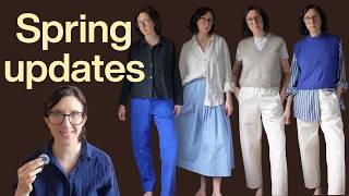 Shopping My Handmade Wardrobe for Spring | No-Buy Closet Refresh