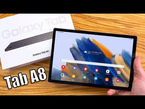 Samsung Galaxy Tab A8 Unboxing & Erste Eindrücke!