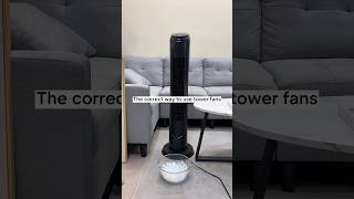 Review the tower fan #costway #review #fans