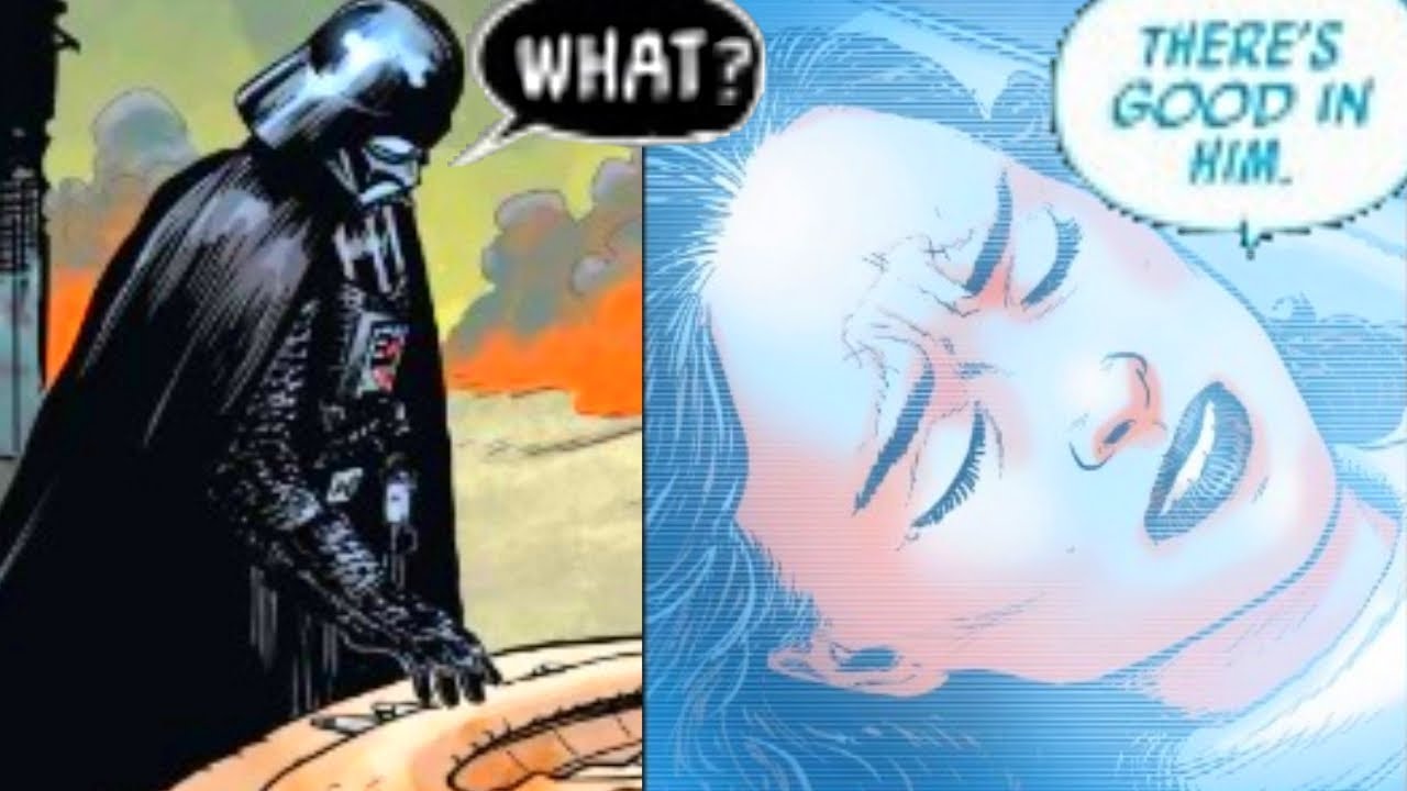 DARTH VADER HEARS PADME'S LAST WORDS(CANON) - Star Wars Comics Explained