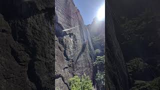 神の時代　5.12c　瑞牆　十一面岩正面壁