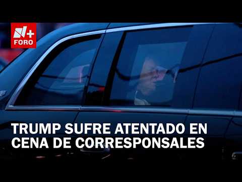 Atentado contra Trump; tirador fue detenido en lobby