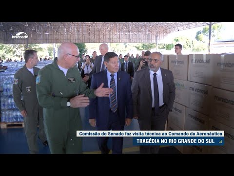 Comissão conhece plano de atuação da FAB para o Rio Grande do Sul