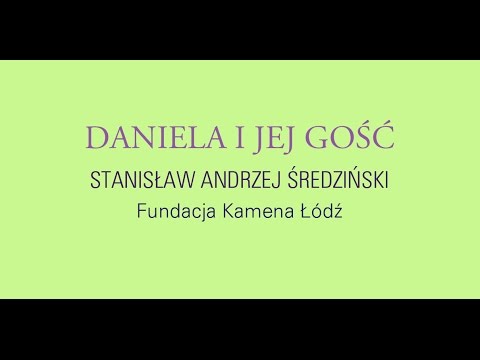 itv4 Daniela Zabłocka i jej gość Stanisław Średziński