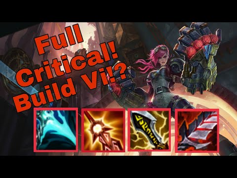 Playing Full Crit Build Vi!? because A guy inspired me with his punching skills 🤔🤔