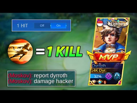 DYRROTH 2nd SKILL = 1 KILL! THEY THINK I'M USING CHEAT!🔥MOBILE LEGENDS