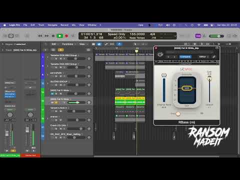 Logic Pro X: How To Use Waves RBass like a PRO 🔥