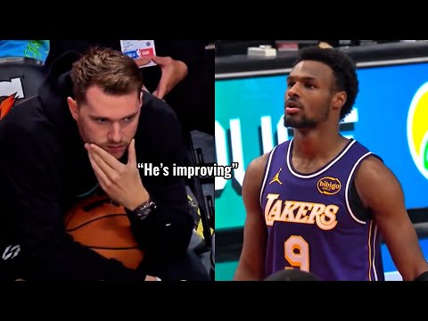 Bronny James Did THIS And Luka Doncic Definitely Liked It…