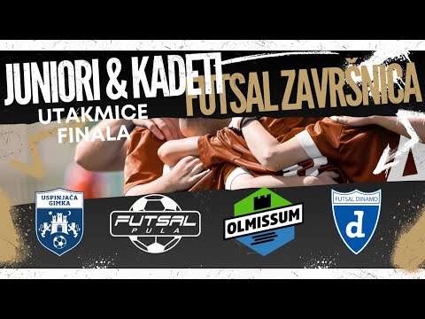 [ 11/05/2025, 14:00 & 16:00 ] FUTSAL ZAVRŠNICA | FINALE - DVIJE UTAKMICE | KADETI & JUNIORI