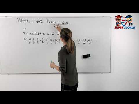 Clasa a V-a - Pătrate perfecte. Cuburi perfecte