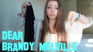 Dear Brandy Melville!