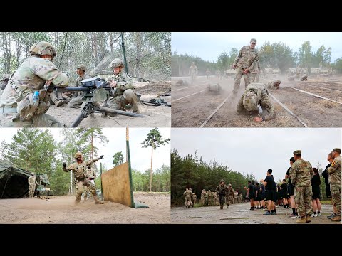 Expert Infantry & Soldier Badge Journey at Forward Operating Site Trzebien, Poland.