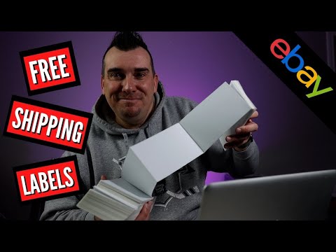 Part of a video titled HOW TO GET THERMAL PRINTER SHIPPING LABELS FOR FREE