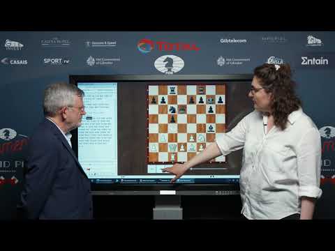 Gibraltar WGP | Round 10 | Interview with Nana Dzagnidze |