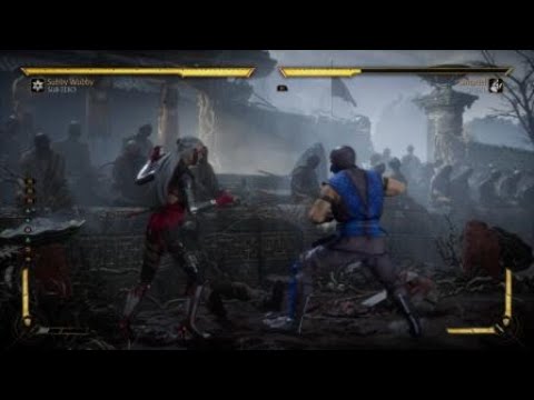 SubZero EZ 48% bnb combo tutorial krushing blow - Mortal Kombat 11