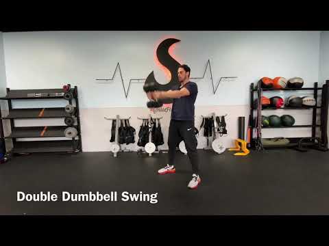 Double Dumbbell Swing