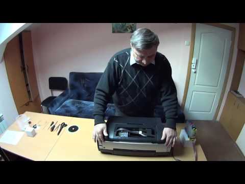 Разборка и ремонт принтера EPSON STYLUS 1410