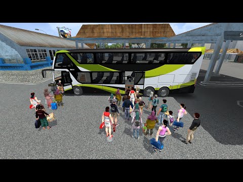 New Luxury Bus Unlock 😀 | Volvo C351 Green Line Ace Bus | #bussid #indianbusdriving