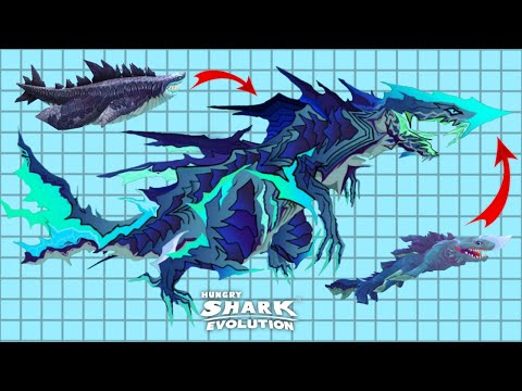 NEW SHARK COMING SOON ! SHARKJIRA X LUMINITE : LUMINJIRA - Hungry Shark Evolution
