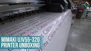 Unboxing Our New Mimaki UJV55-320 Printer