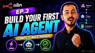 n8n Series Ep.3 | Build Your First Production AI Agent | Complete Walkthrough