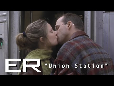 Mark and Susan Say Goodbye At The Station | ER