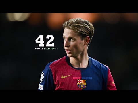 Frenkie De Jong All 42 Goals And Assists For Barcelona (2019-2025)