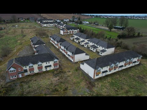 Ireland's Housing Crisis: Ghost estate in County Carlow has 63 finished homes lying empty