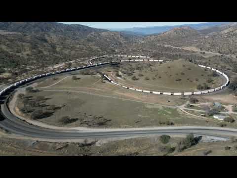 Tehachapi Loop Aerial