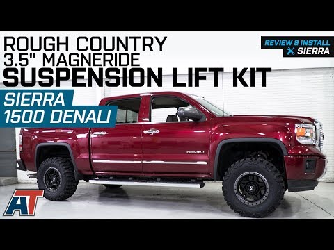2014-2018 Sierra Rough Country 3.5" MagneRide Suspension Lift Kit Denali Review