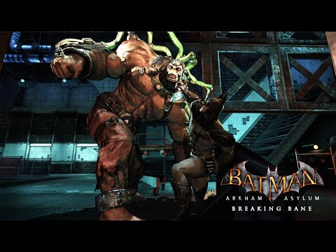 Batman Arkham Asylum - Batman Vs Bane Boss Fight - EPIC Combat Gameplay