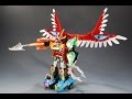 Power Rangers Wild Force DX Gao Icarus Isis Megazord Gaoranger Chogokin Bandai