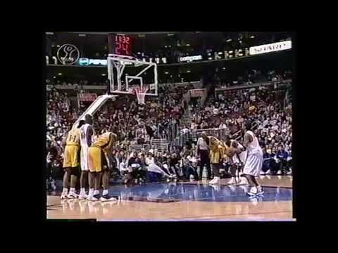 Allen Iverson 37 points & 7 assist vs Indiana Pacers .2000/2001 season. Mvp Season