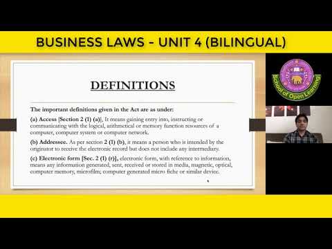 BUSINESS LAWS - UNIT 5 (BILINGUAL) By - RAKESH KUMAR GUPTA
