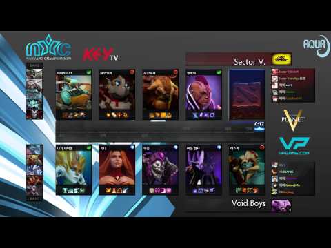 Nanyang Championships 북미 예선 Sector V vs Void Boys 3경기