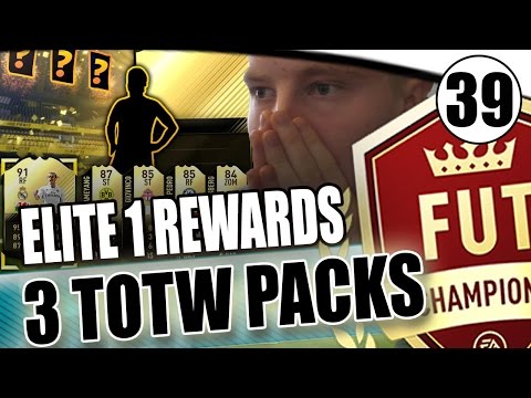 INSANE ELITE 1 FUT CHAMPIONS REWARDS | 3 x PREMIUM TOTW PACKS + 2 x 100K PACKS | SANDER DTT