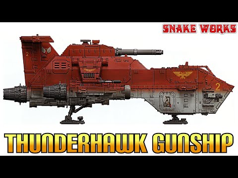 What is a Thunderhawk Gunship? - Lore and Background - Horus Heresy - Space Marines