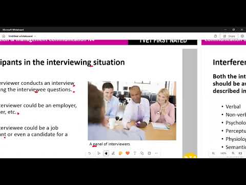 Communication and Management communication N4 Module 4 Interview