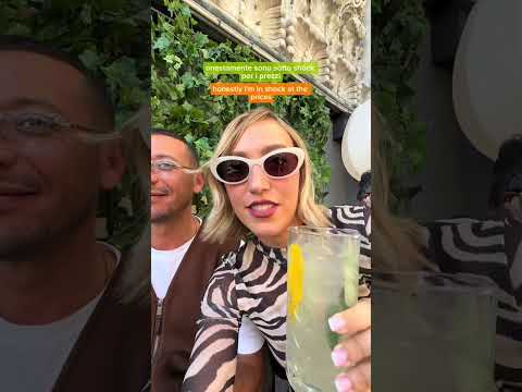 The aperol Terrace has become an emblem of Milan and a must do, so I had to check it out