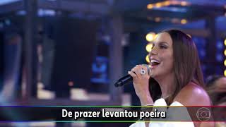 Ivete Sangalo canta &#39;Sorte Grande&#39; (Domingão do Faustão 27/12/20)