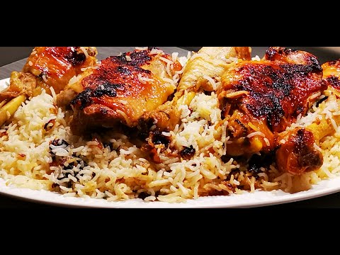 Poulet Biryani - Délicieux poulet tendre et riz aux épices sauce Raita, régal de la cuisine indienne