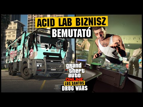 ACID LAB BEMUTATÓ🧪 | A LEGJOBB PASSZÍV BIZNISZ?🤑 | GTA Online