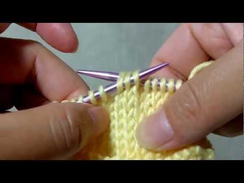 Sssk Slip Slip Slip Knit Double Decrease Knitting