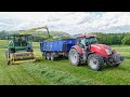 McCormick X7 680 Palmse Trailer Travní Senáže 2025 John Deere 8300i
