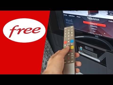 Freebox Revolution: pairing the FREE remote control