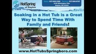 preview picture of video 'Hot Tubs Springboro, OH 937-848-3366 Portable Spa Sale'