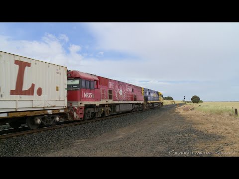 7AM5 Intermodal Container Train (6/12/2020) - PoathTV Australian Railways