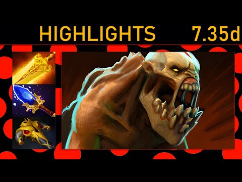 ⭐ New Patch 7.35d Lifestealer 30+ K/A! Carry Highlights - Dota 2 Top MMR
