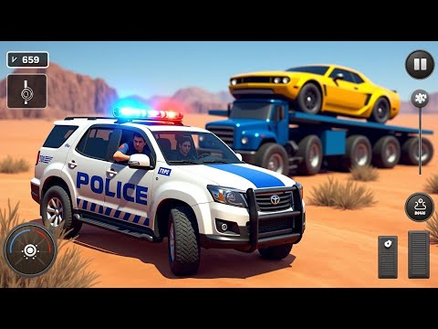 American Police Car Chase 2025 🚓 | Cop Driving Simulator 3D Gameplay | Android