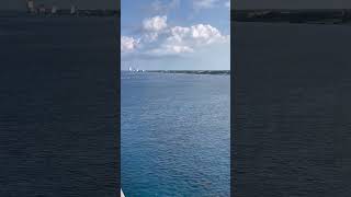 Royal Caribbean Enchantment of the Sea’s docked in downtown Cozumel